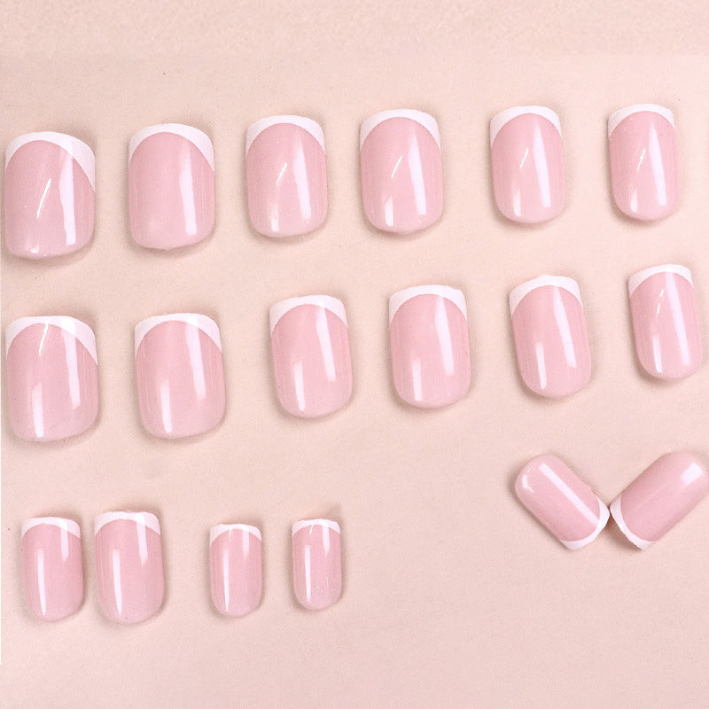 No.F17 Pink Cute Fingernails Patch 24pcs/Set