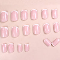 No.F17 Pink Cute Fingernails Patch 24pcs/Set