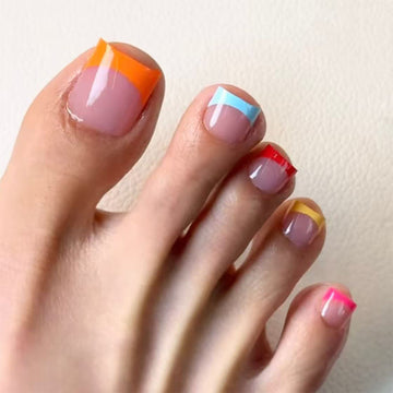 No.643 Color Toenails Patch 24pcs/Set