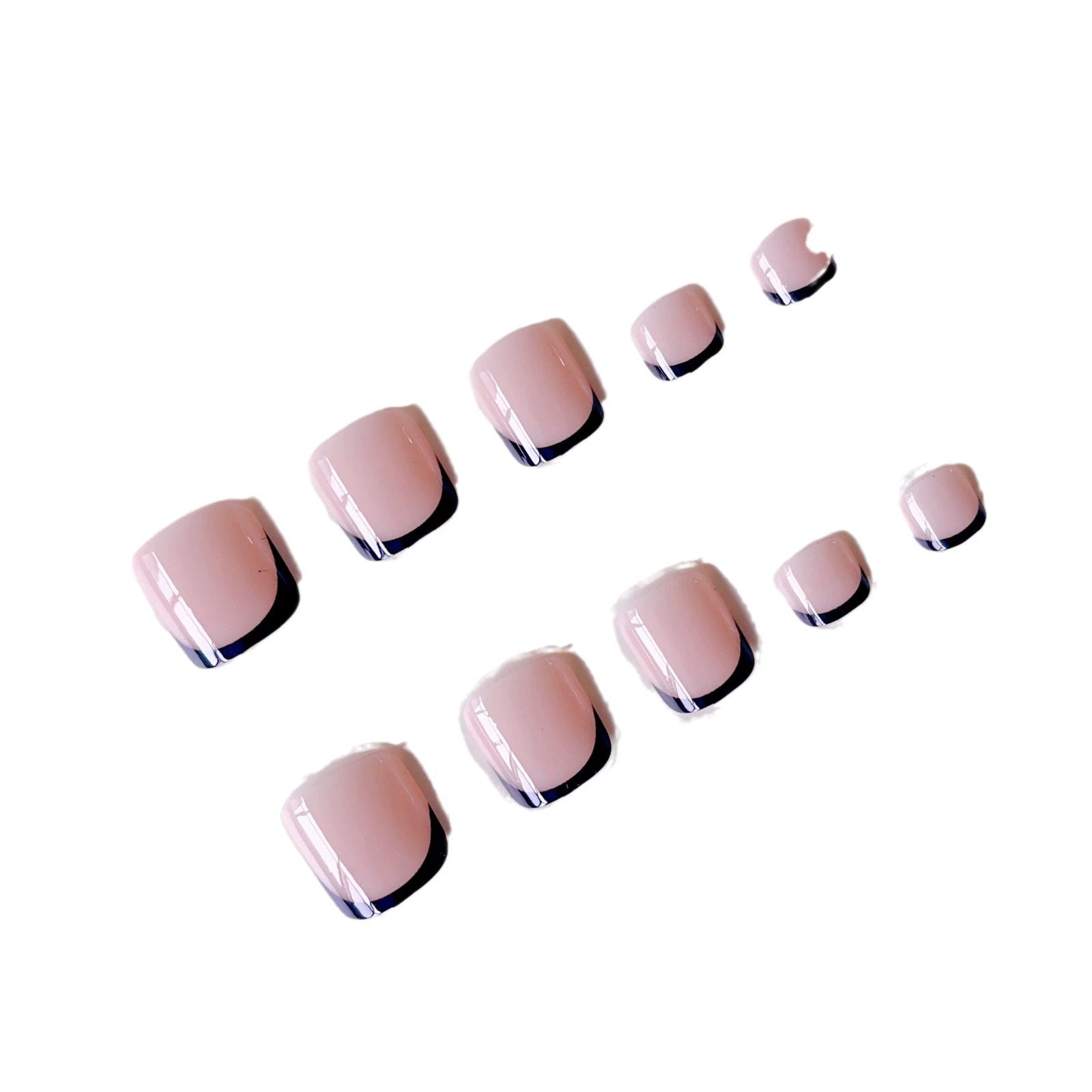 No.PSN36 Black Hand & Toe Pair Set-48pcs
