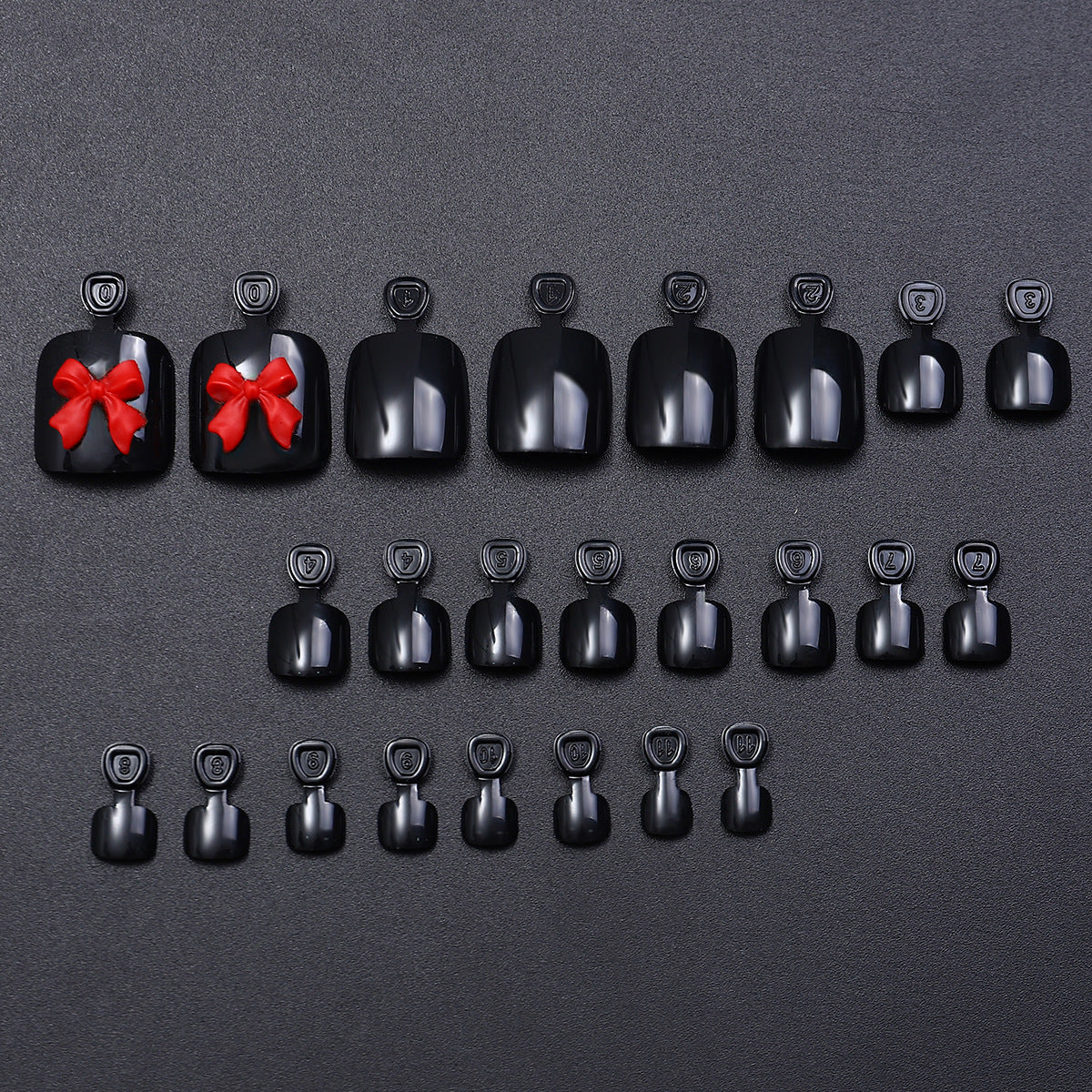 No.384 Cute Toenails Patch 24pcs/Set