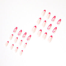 No.F330 Heart Fingernails Patch 24pcs/Set