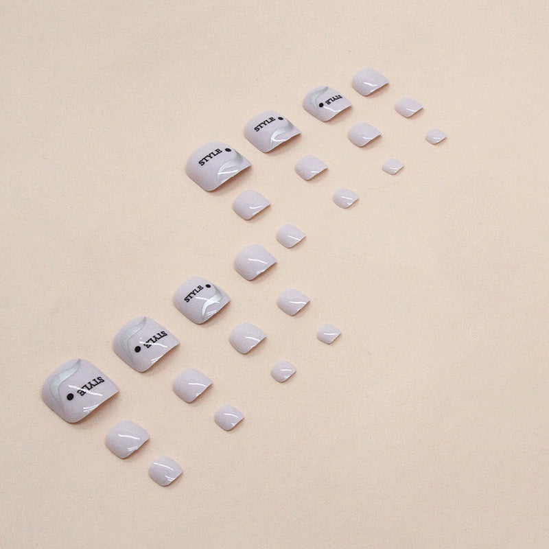 No.594 Style Toenails Patch 24pcs/Set