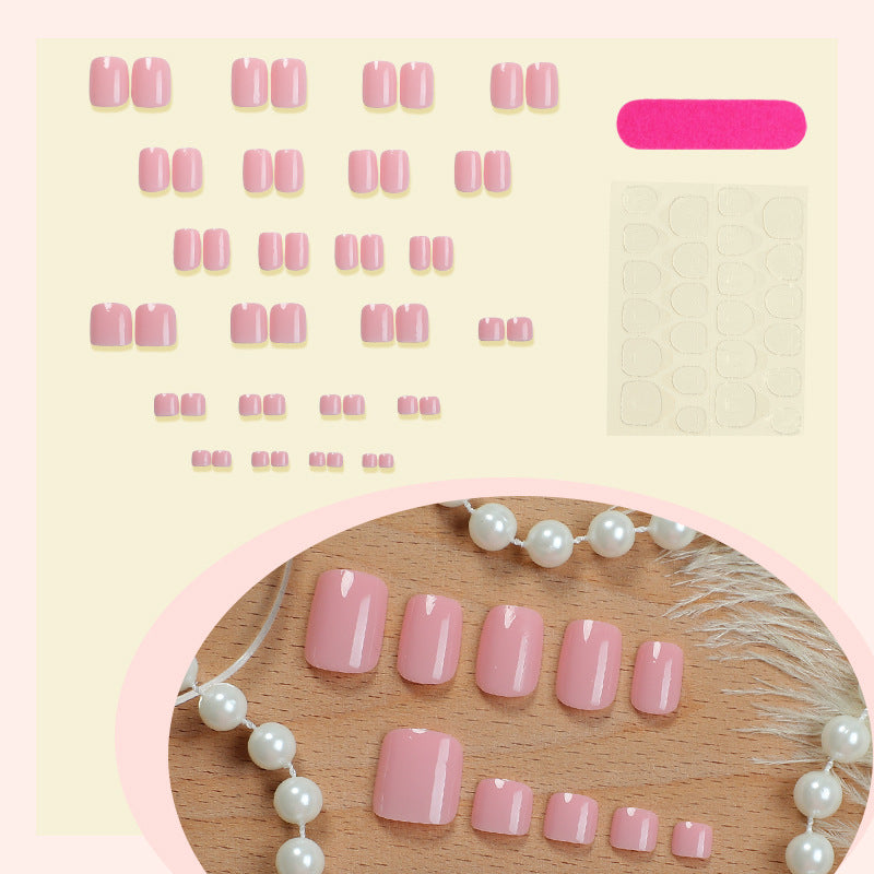 No.PSN113 Pink Hand & Toe Pair Set-48pcs