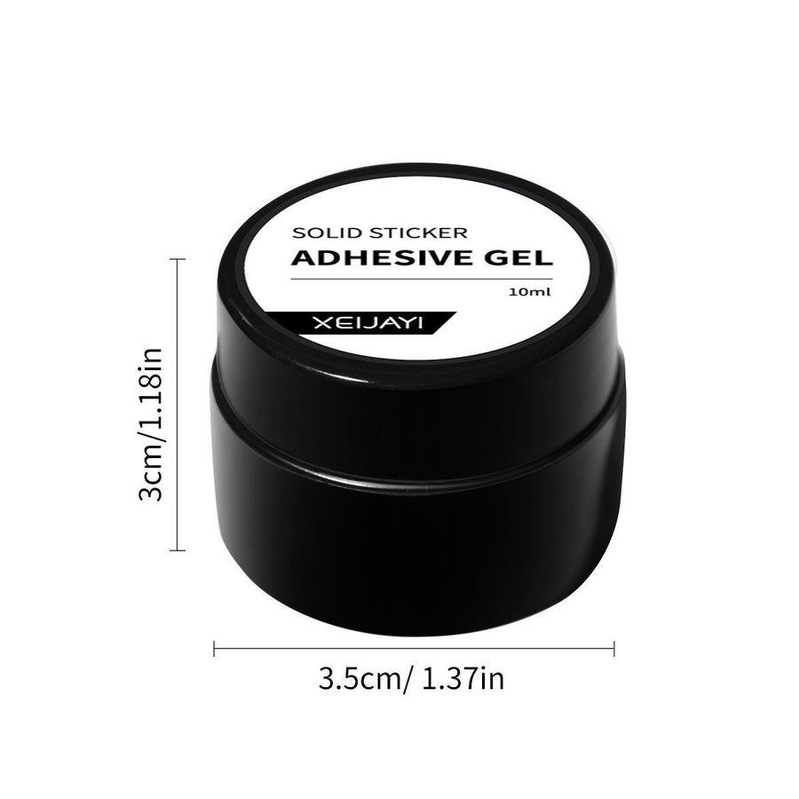 Press on Solid Nail Glue Gel