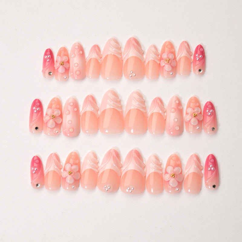 No.BH43 Fashion Print Fingernails Patch 30pcs/Set