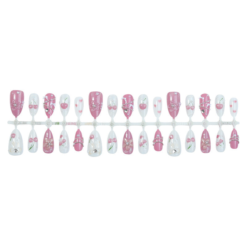 No.F578 Cat's Eye Fingernails Patch 24pcs/Set