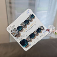 No.380 Cat's Eye Handmade Toenails Patch 10pcs/Set