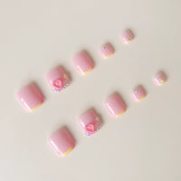 No.397 Sweet Love Toenails Patch 24pcs/Set