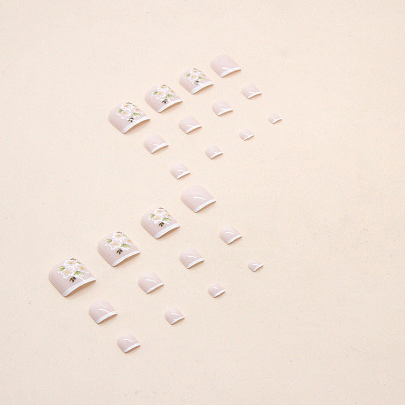 No.595 Print Toenails Patch 24pcs/Set