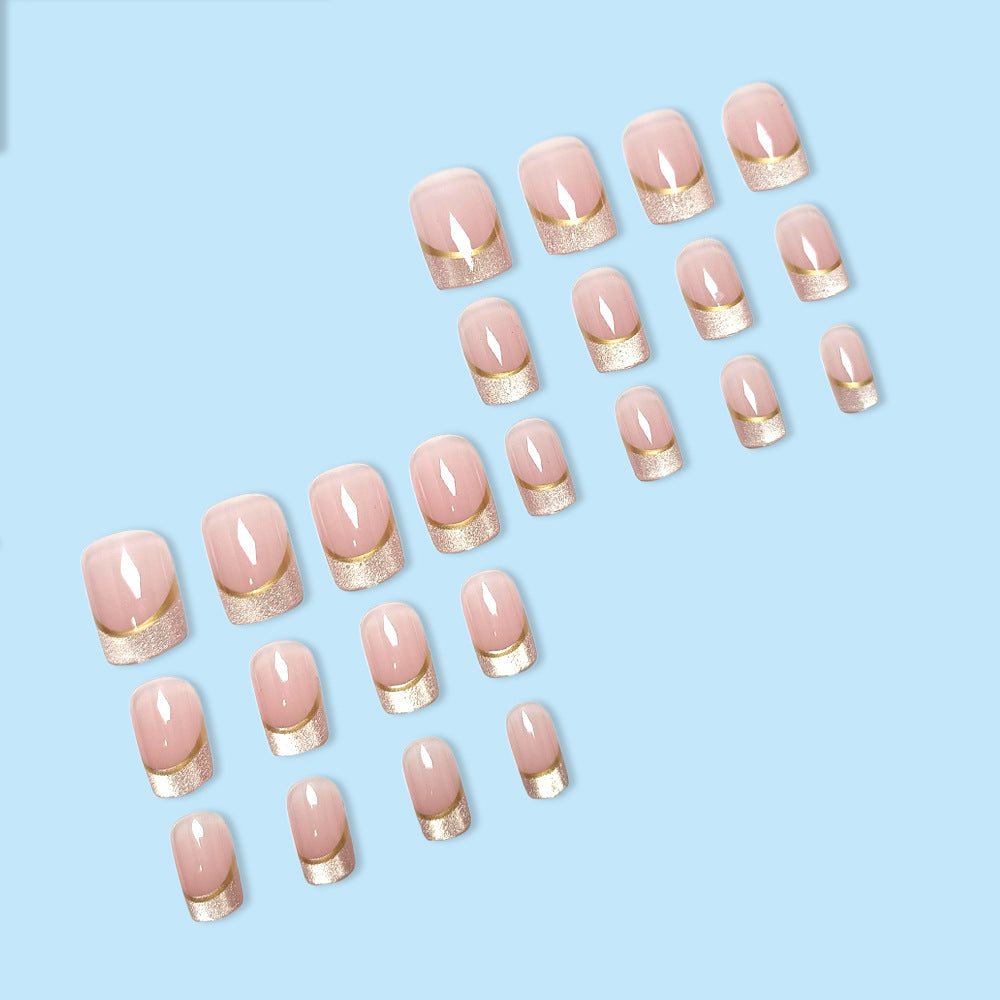 No.F736 Glitter Fingernails Patch 24pcs/Set