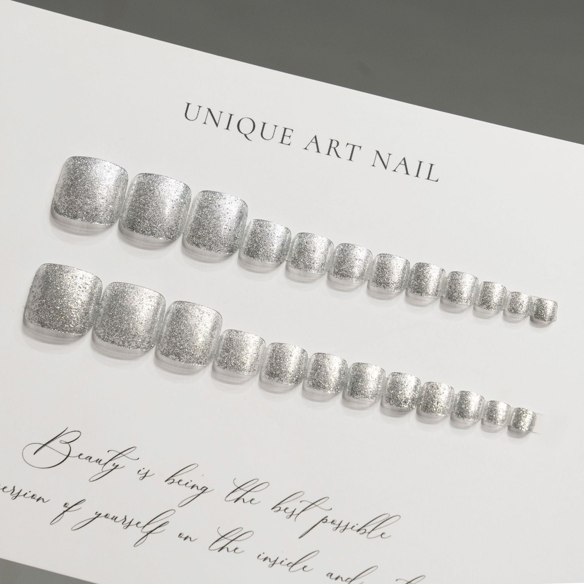 No.310 Glitter Toenails Patch 24pcs/Set