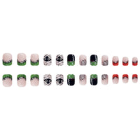 No.AW88 Halloween Cartoon Fingernails Patch 24pcs/Set