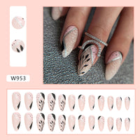 No.F96 Flash Lines Fingernails Patch 24pcs/Set