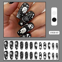 No.AW117 Halloween Fashion Fingernails Patch 24pcs/Set