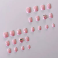 No.F265 Cute Cherry Fingernails Patch 24pcs/Set