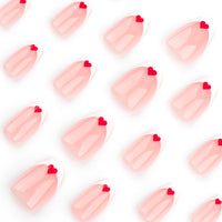 No.VN62 Valentine’s Love Press-On Nails Set (24 Pcs)
