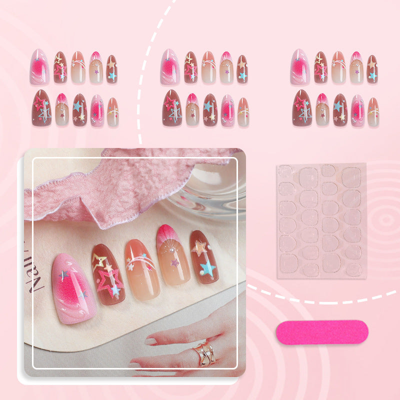 No.BH40 Seashell Star Fingernails Patch 30pcs/Set