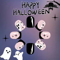 No.AW42 Halloween Cute Fingernails Patch 24pcs/Set