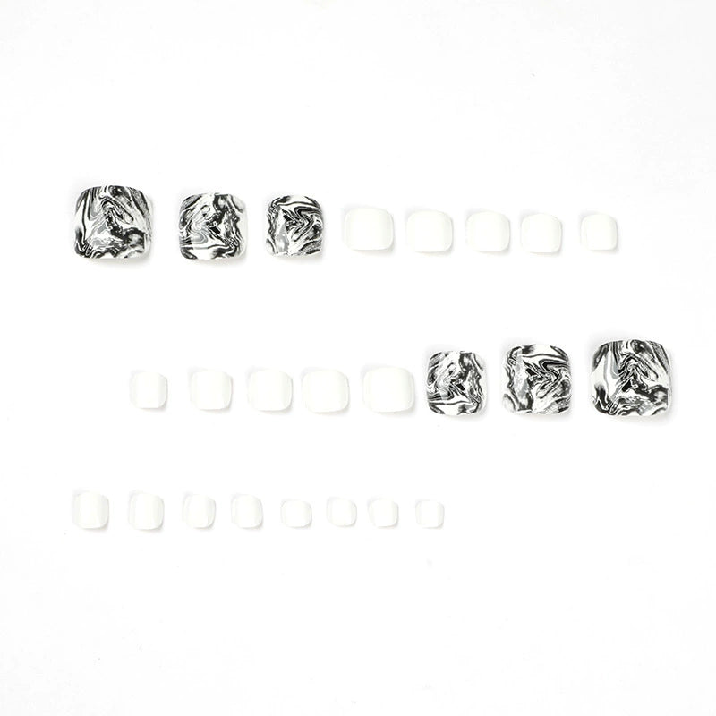 No.455 Lines Toenails Patch 24pcs/Set