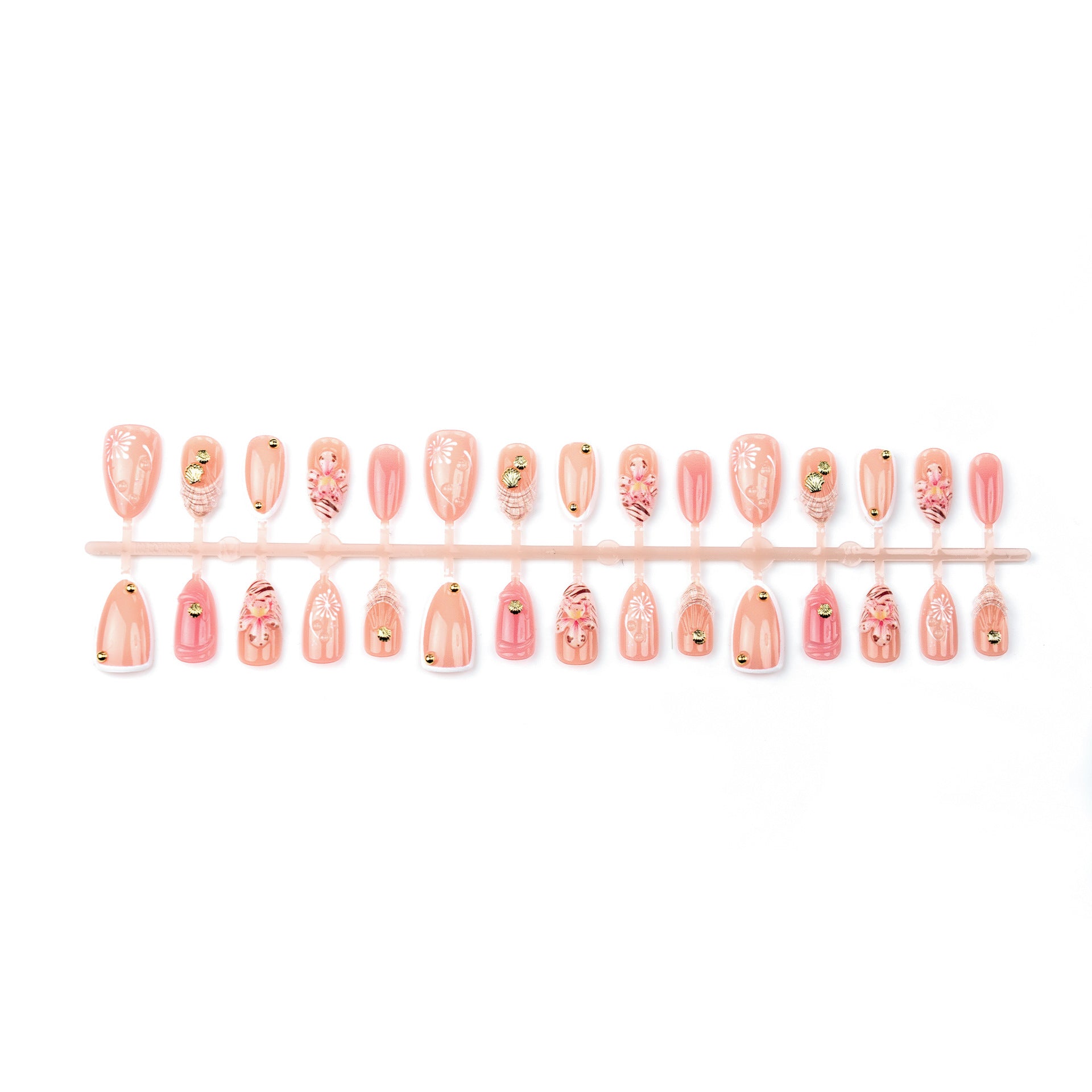 No.BH29 Print Fingernails Patch 30pcs/Set