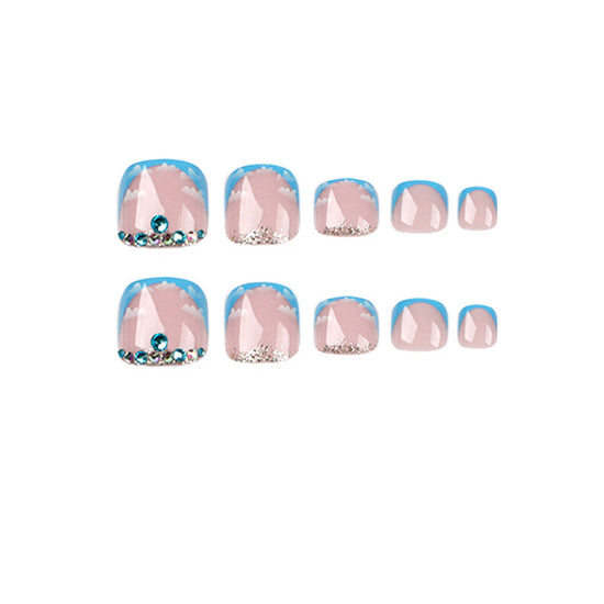 No.PSN79 Blue Sky Hand & Toe Pair Set-48pcs