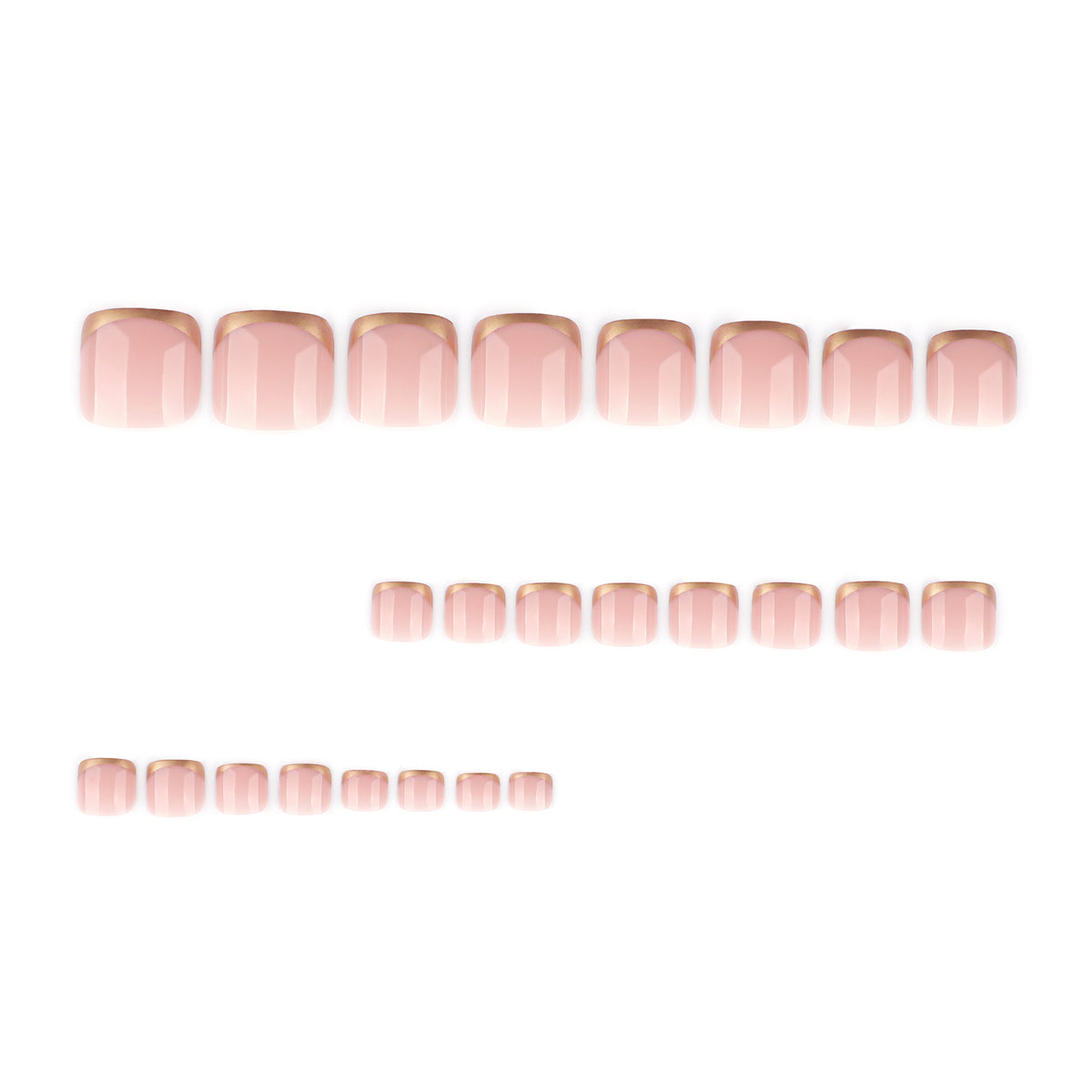 No.680 Fashion Toenails Patch 24pcs/Set