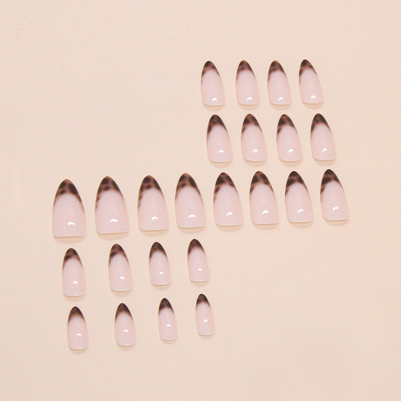 No.F556 Leopard Print Fingernails Patch 24pcs/Set