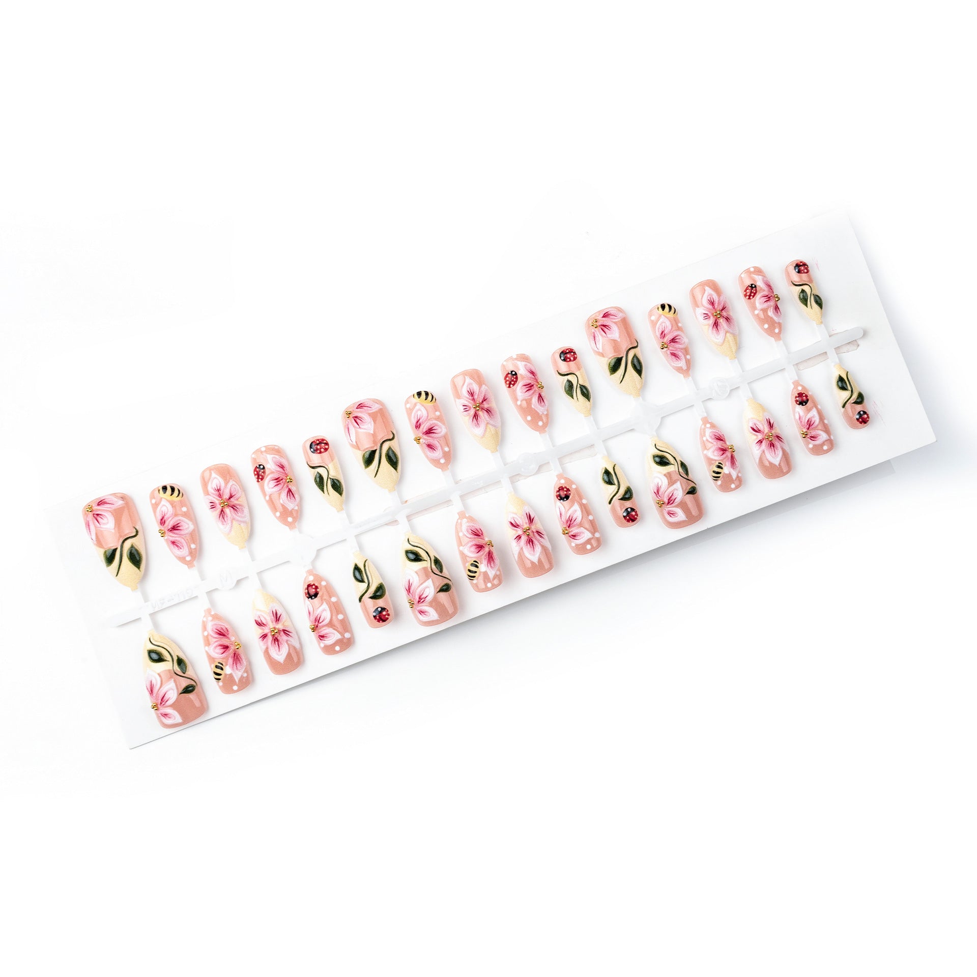 No.BH27 Cute Flowers Fingernails Patch 30pcs/Set