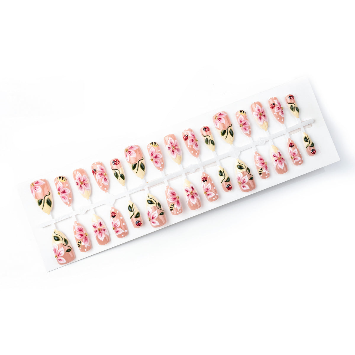 No.BH27 Cute Flowers Fingernails Patch 30pcs/Set