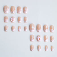 No.CM80 Christmas Bow Fingernails Patch 24pcs/Set