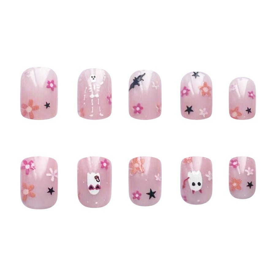 No.AW101 Halloween Cute Fingernails Patch 24pcs/Set