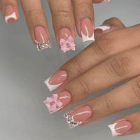 No.F276 Diamonds Fingernails Patch 24pcs/Set