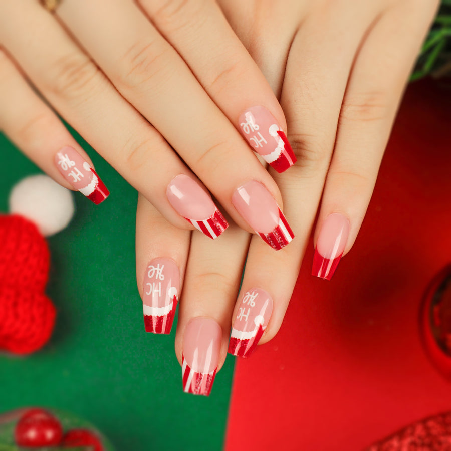 No.CM5 Christmas Cute Fingernails Patch 24pcs/Set