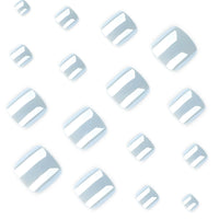 No.689 Blue Toenails Patch 24pcs/Set