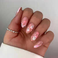 No.AW176 Halloween Cute Ghost Fingernails Patch 24pcs/Set