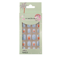 No.KD11 Christmas Mini Kids Press on Fingernails 24pcs/Set