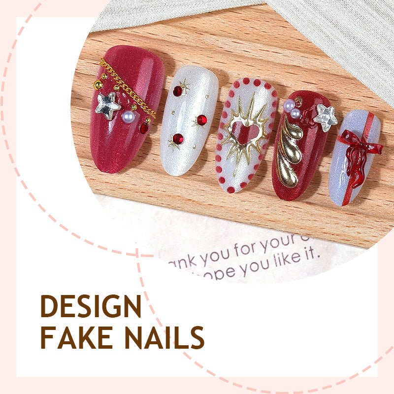 No.F588 Frint Fingernails Patch 24pcs/Set