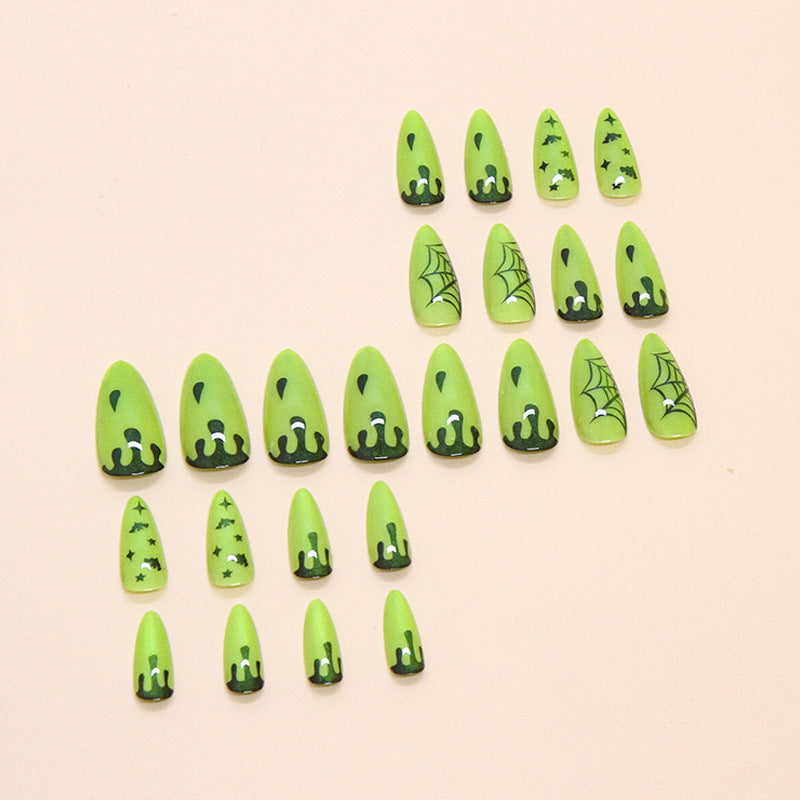 No.AW155 Halloween Green Cat&