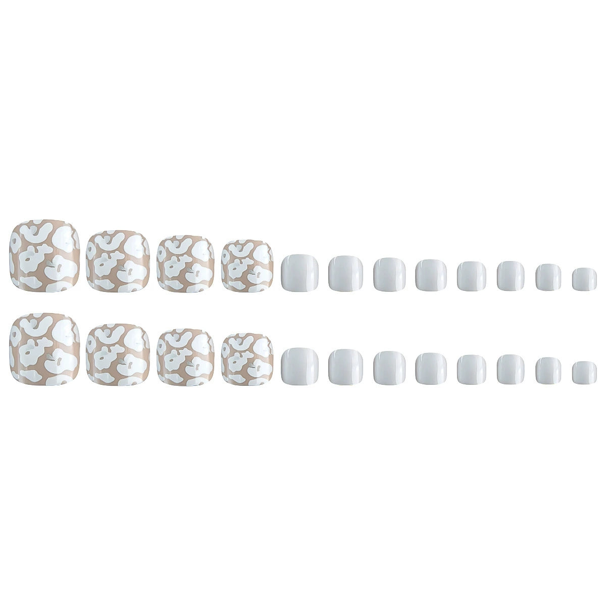 No.440 Clouds Toenails Patch 24pcs/Set