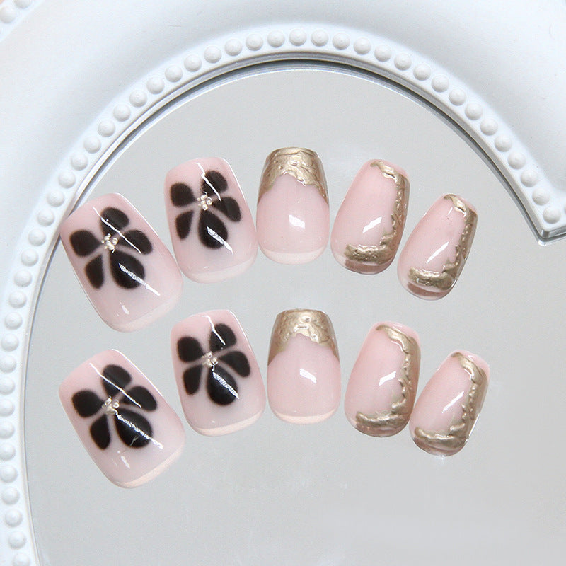 No.F454 Flowers Fingernails Patch 24pcs/Set