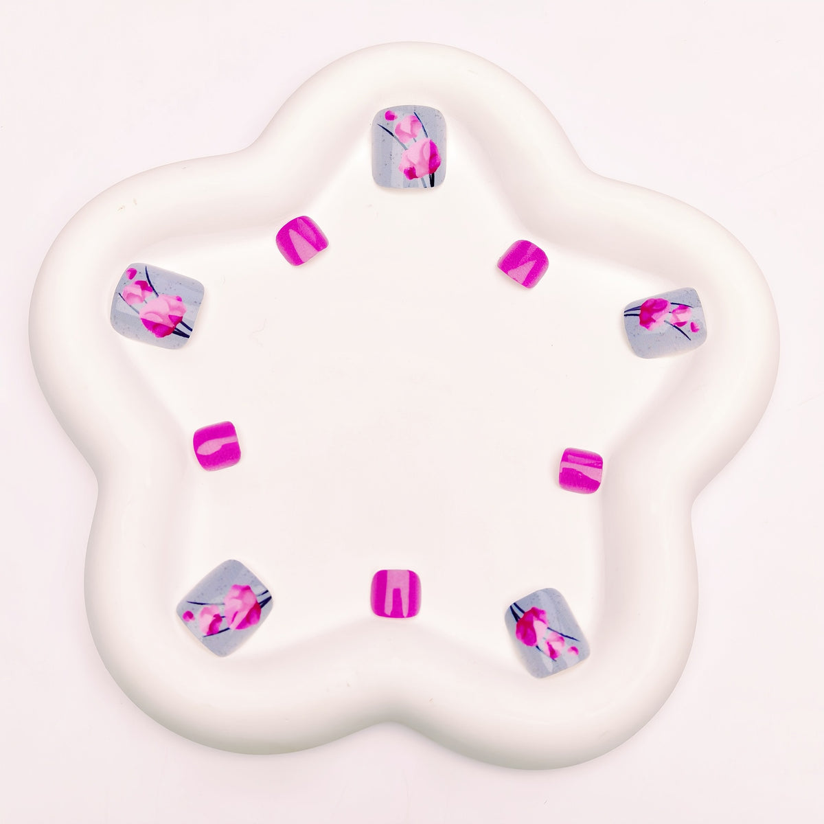 No.751 Flower Toenails Patch 24pcs/Set