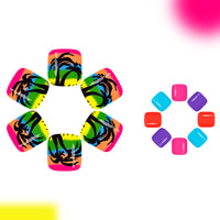 No.BH15 Colorful Toenails Patch 24pcs/Set