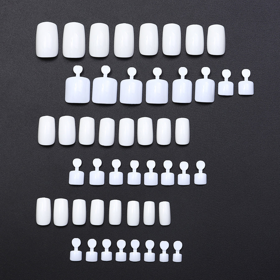 No.PSN176 White Hand & Toe Pair Set-48pcs