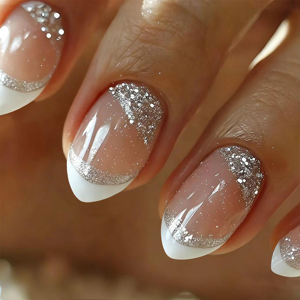 No.F712 Flash Fingernails Patch 24pcs/Set