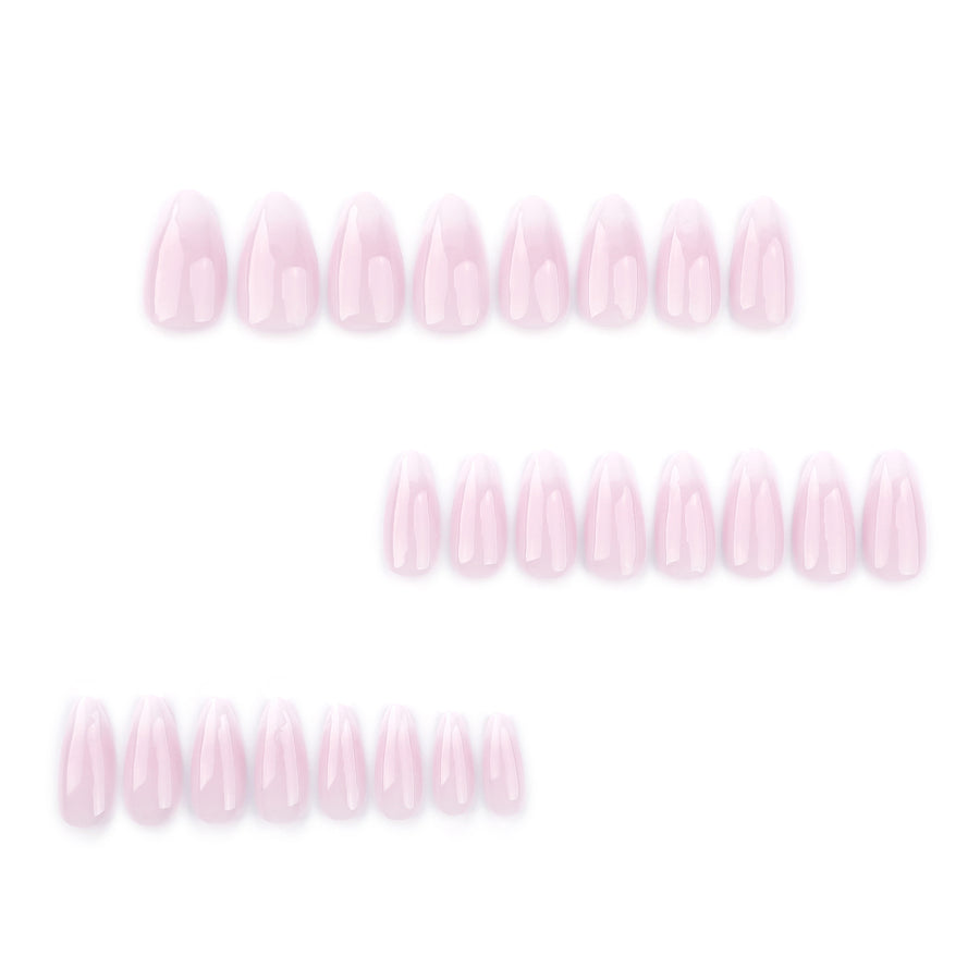 No.F424 Gradient Fingernails Patch 24pcs/Set