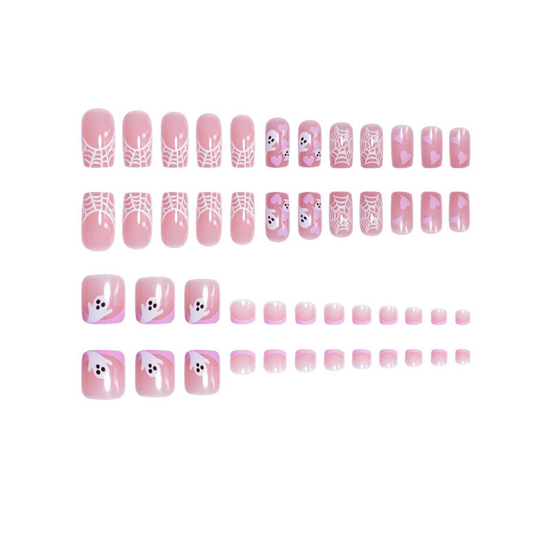 No.PSN167 Halloween Spider Hand & Toe Pair Set-48pcs