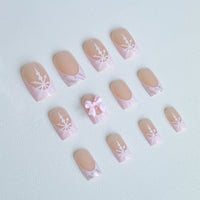 No.CM80 Christmas Bow Fingernails Patch 24pcs/Set