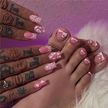 No.PSN167 Halloween Spider Hand & Toe Pair Set-48pcs