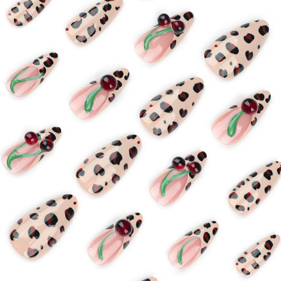 No.PSN80 Leopard Hand & Toe Pair Set-48pcs